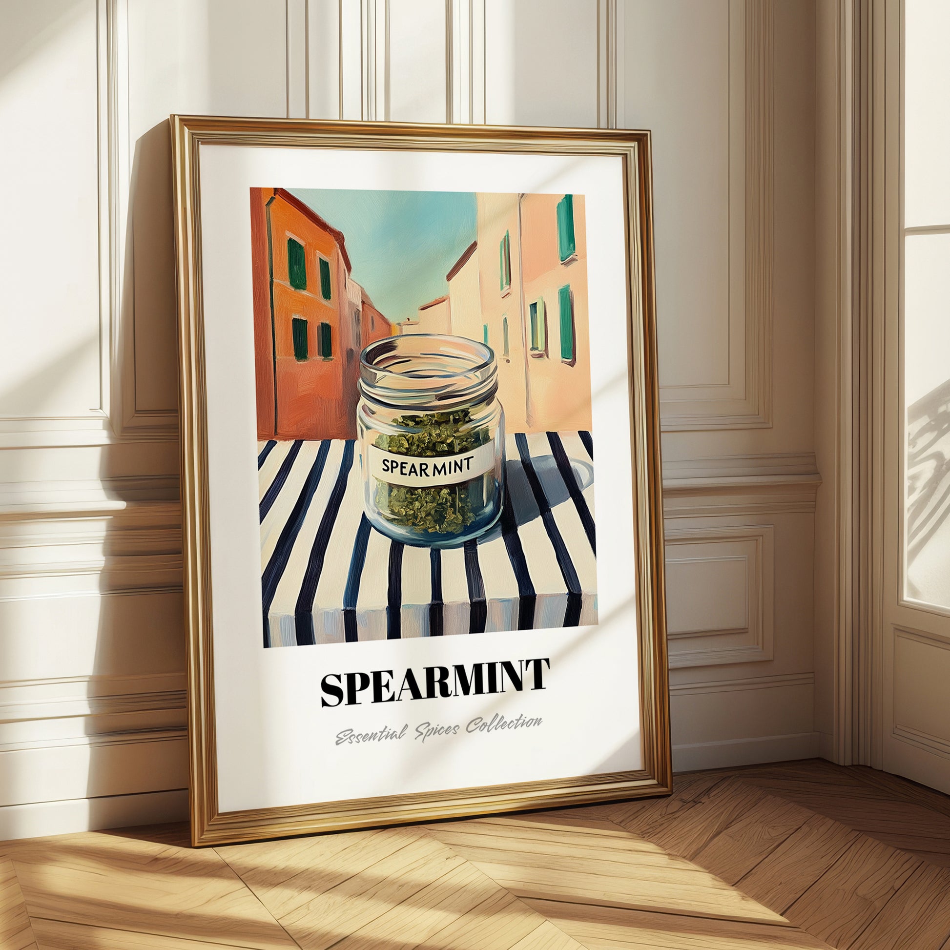 Spearmint – Italian Urban Café Scene, Spices Poster