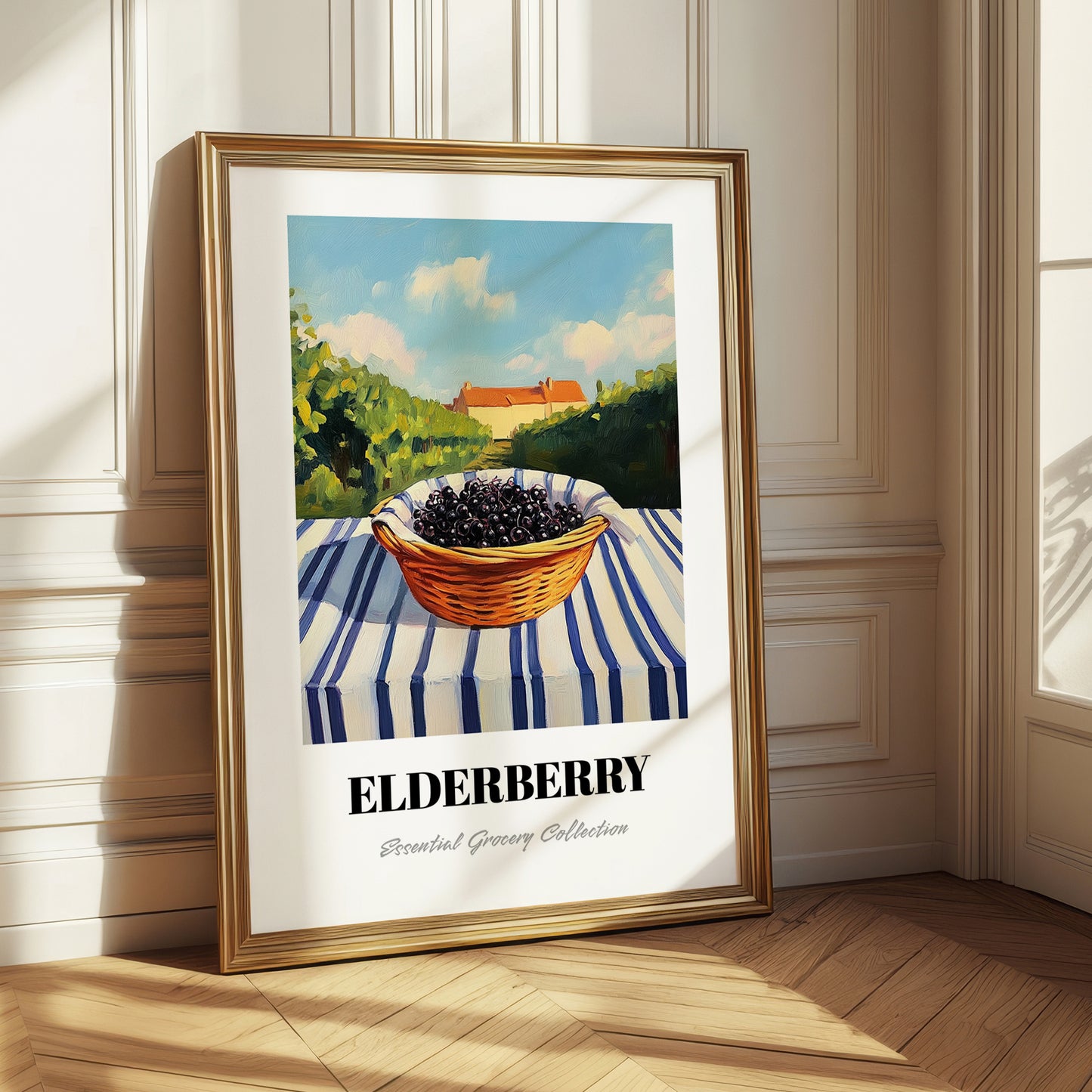 Elderberry – Green Valley Landscape, Berries Still Life
