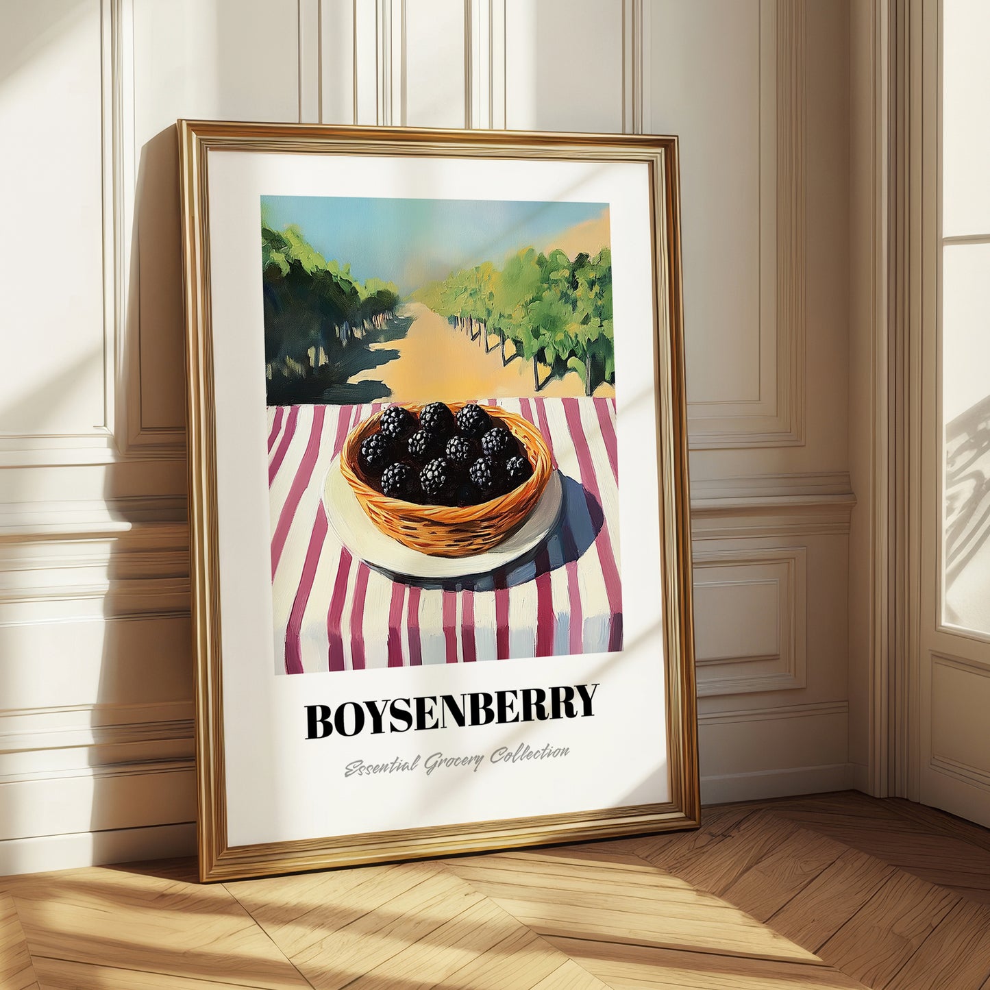 Boysenberry – Green Valley Landscape, Berries Poster