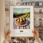 Fig – Valley Café Scene, Fruit Still Life, styled in a charming Paris street view
