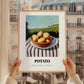 Potato – Green Valley Landscape, Vegetable Art, styled in a charming Paris street view