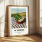 Scallions – Valley Café Scene, Vegetable Still Life