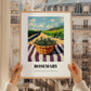 Rosemary – Valley Café Scene, Fresh Herbs Still Life, styled in a charming Paris street view