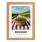 Rosemary – Valley Café Scene, Fresh Herbs Still Life, set in oak frame