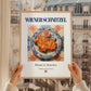 Wiener Schnitzel – Austrian Meat Dish, Tavern Wall Art, styled in a charming Paris street view