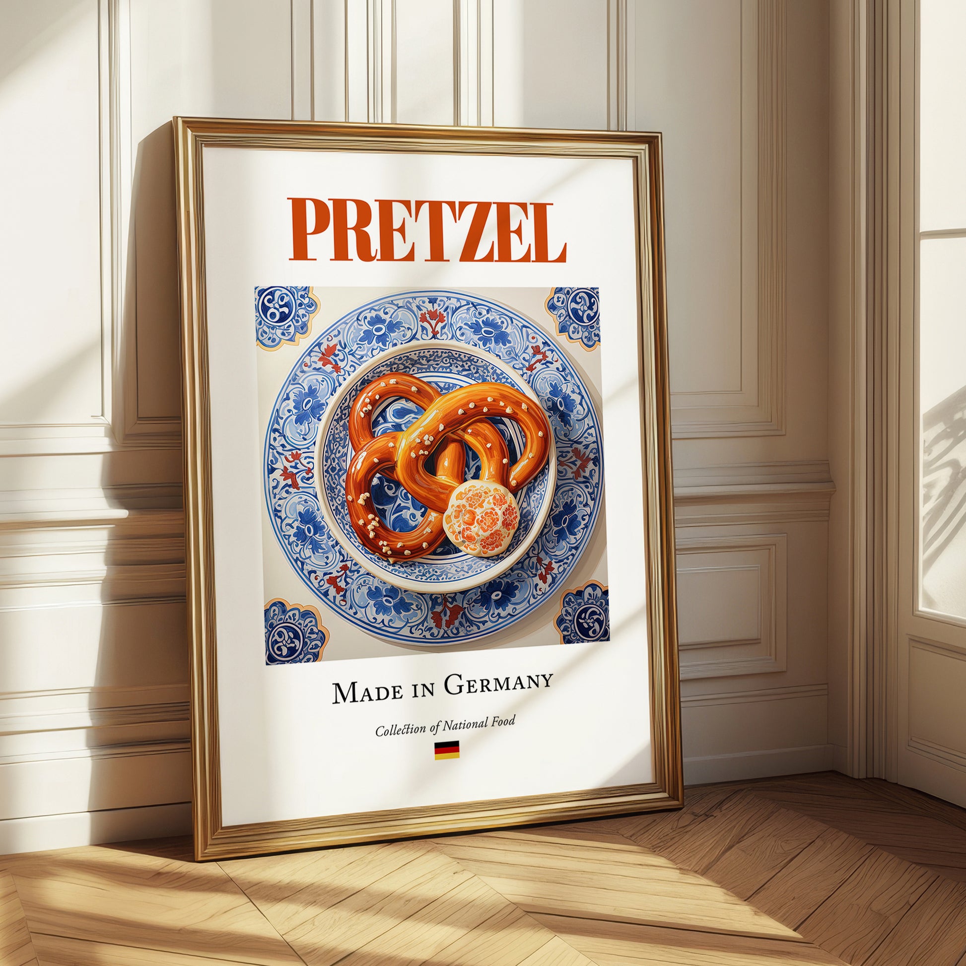 Pretzel – German Bread Dish, Café Wall Decor