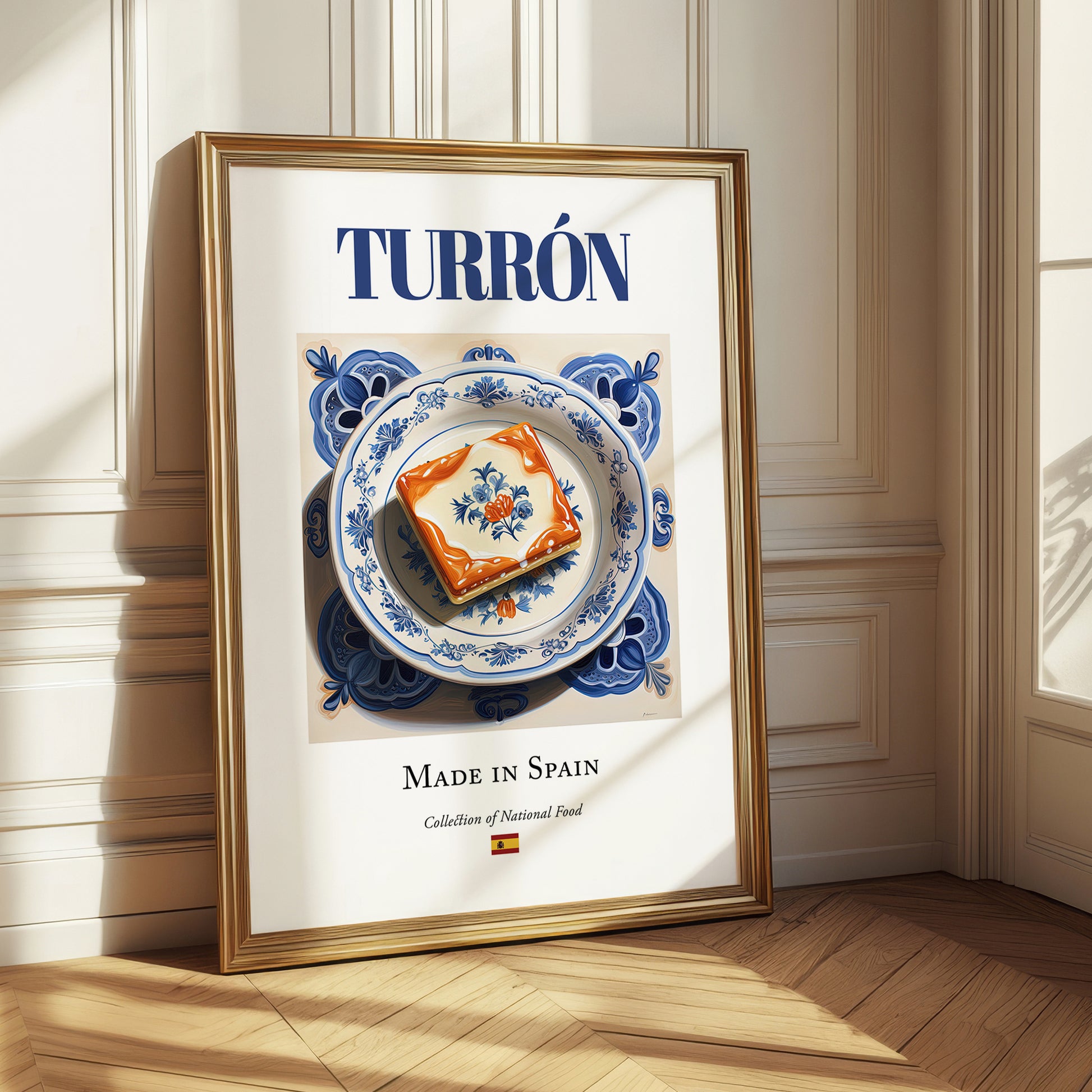 Turrón – Spanish Dessert Dish, Fine Dining Restaurant Art