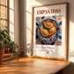 Empanadas – Spanish Snack Dish, Bistro Painting, no-text version framed in wood