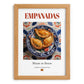Empanadas – Spanish Snack Dish, Bistro Painting, set in oak frame