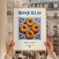 Rosquillas – Spanish Dessert Dish, Food Bar Painting, styled in a charming Paris street view