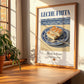 Leche frita – Spanish Dessert Dish, Farmhouse Kitchen Art, no-text version framed in wood