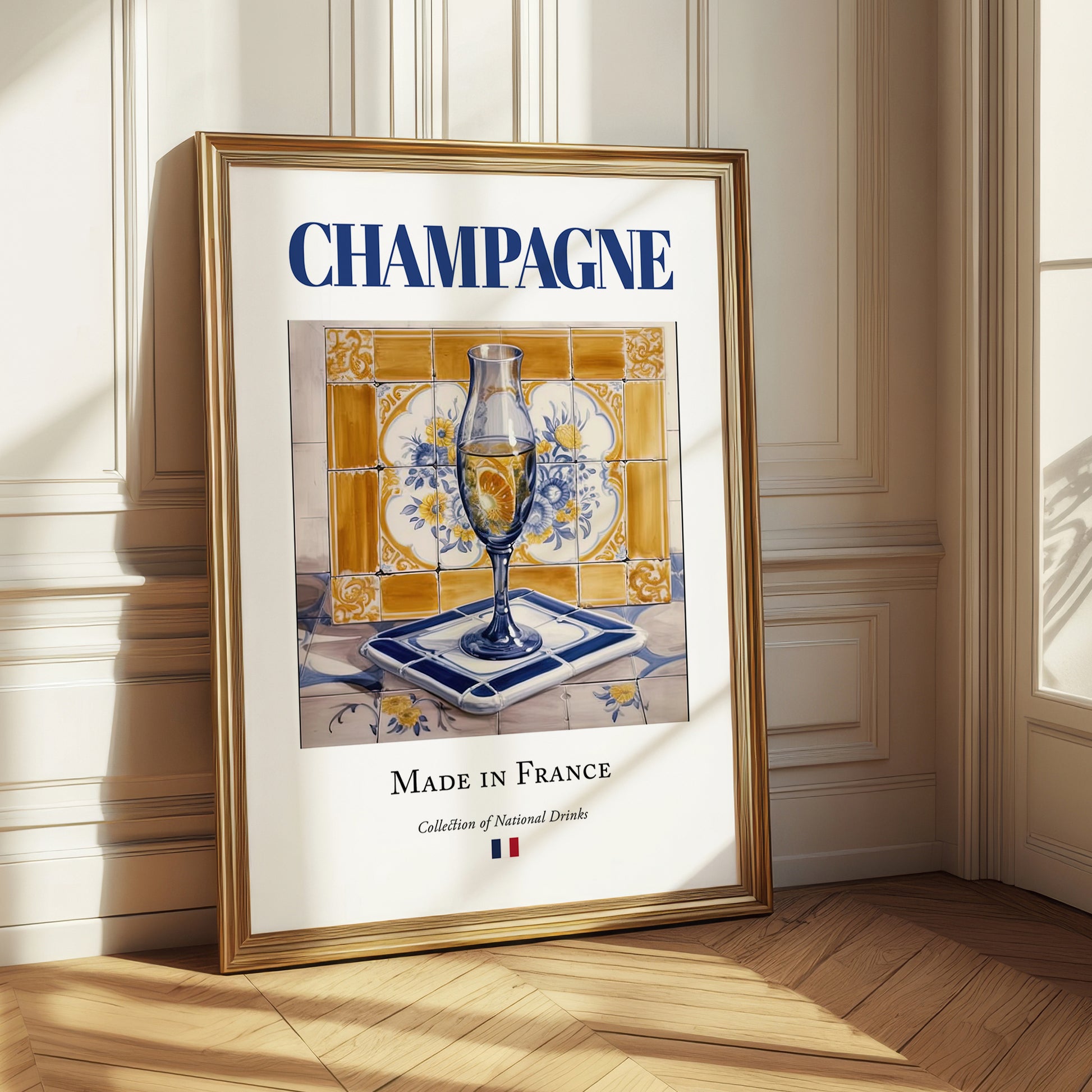 Champagne – French Sparkling Wine, Tasting Room Still Life