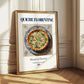 Quiche Florentine – French Dish, Tavern Still Life