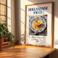 Hollandaise sauce – French Sauce Dish, Restaurant Still Life, no-text version framed in wood