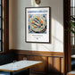Sardines grillées – French Dish, Brasserie Poster, clean layout with no caption