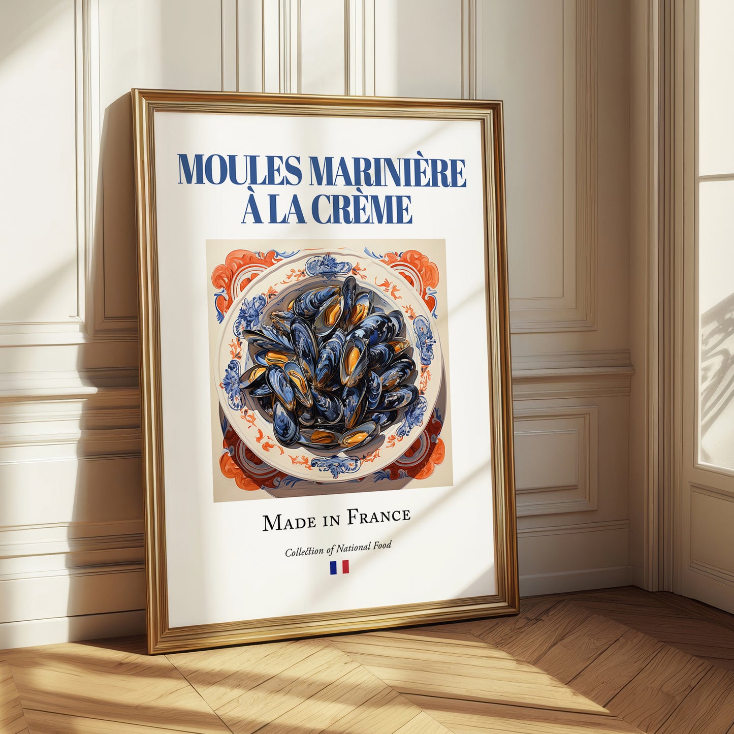 Moules marinière à la crème – French Dish, Café Art