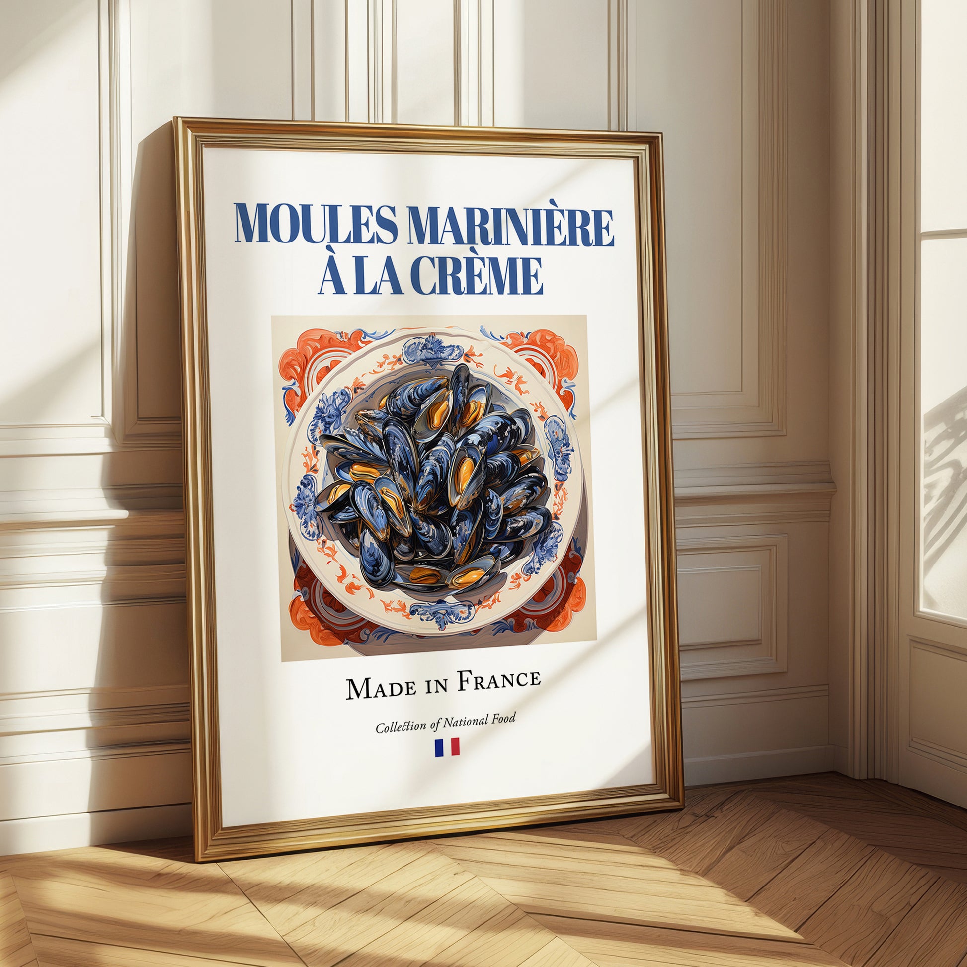 Moules marinière à la crème – French Dish, Café Art