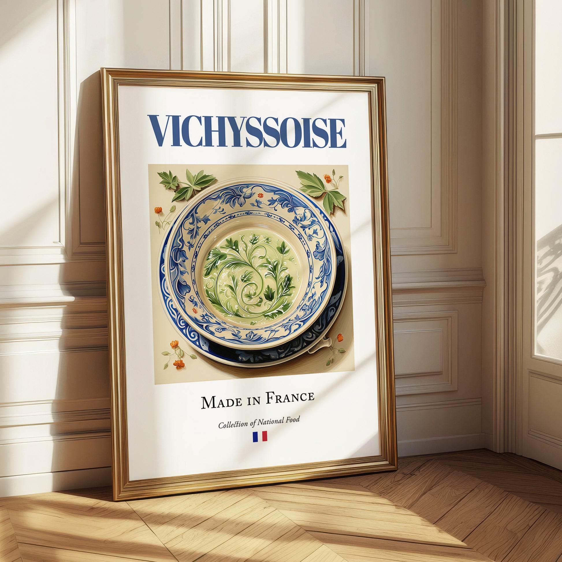 Vichyssoise – French Soup Dish, Restaurant Art