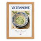 Vichyssoise – French Soup Dish, Restaurant Art, set in oak frame