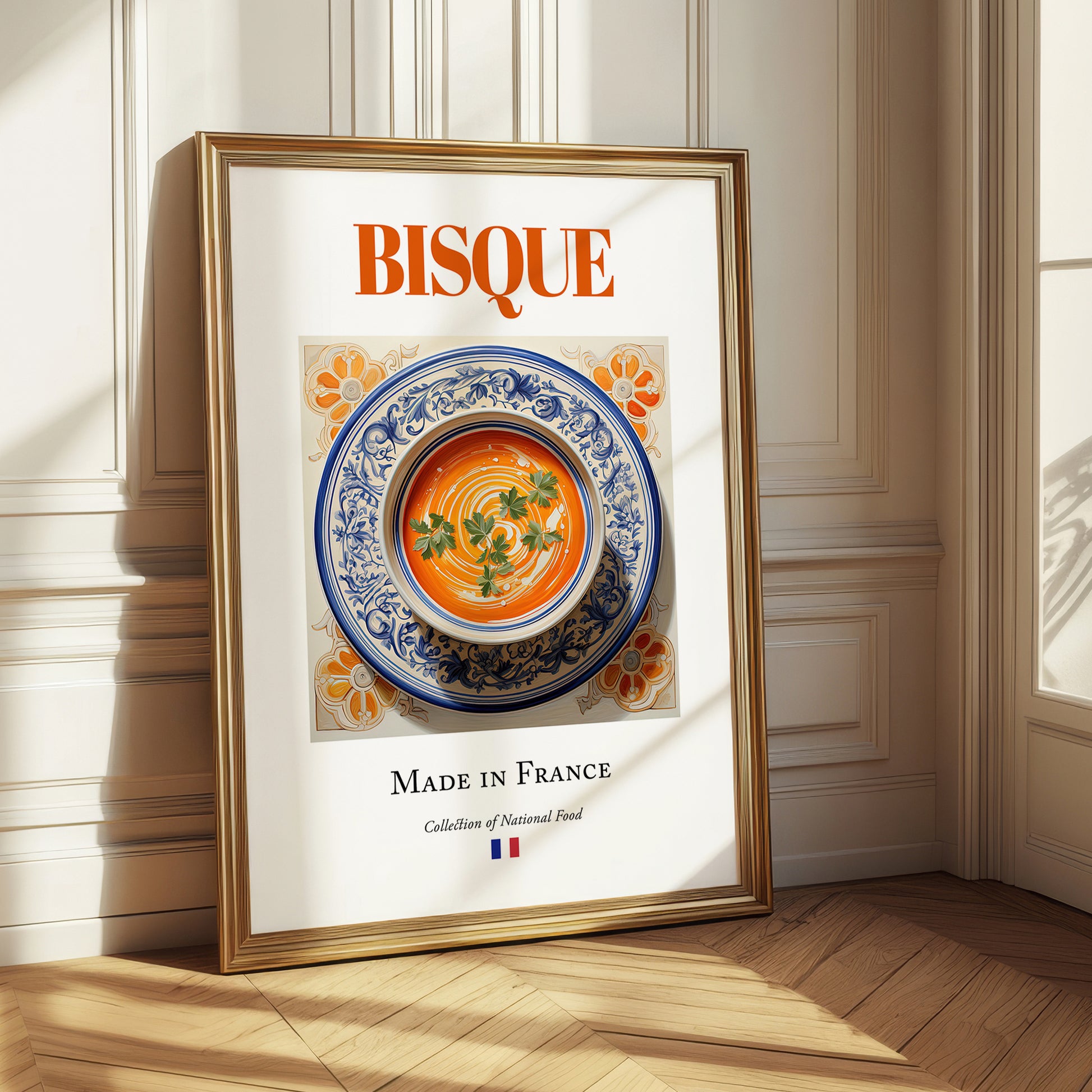 Bisque – French Soup Dish, Food Bar Painting