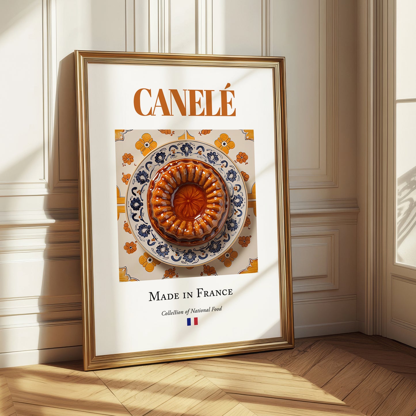 Canelé – French Dessert Dish, Food Bar Print