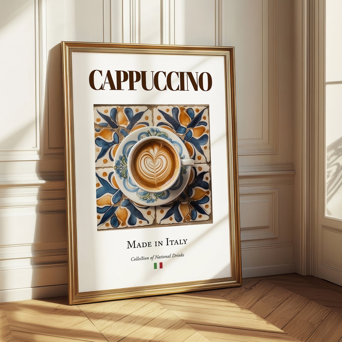 Cappuccino – Italian Coffee, Coffeehouse Still Life