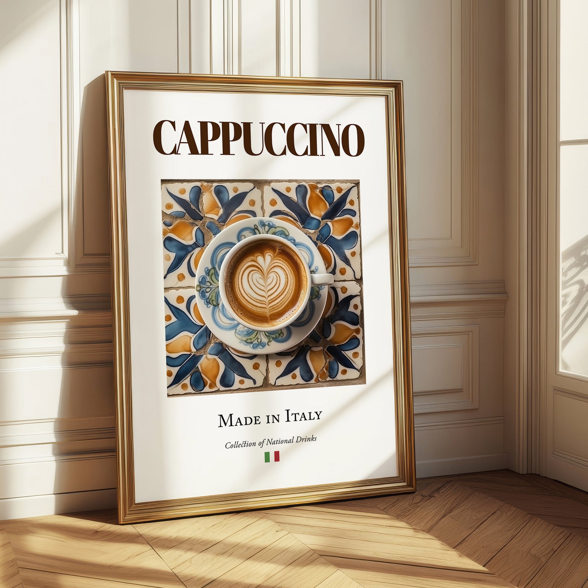 Cappuccino – Italian Coffee, Coffeehouse Still Life