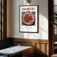 Salsiccia – Italian Meat Dish, Restaurant Print, clean layout with no caption