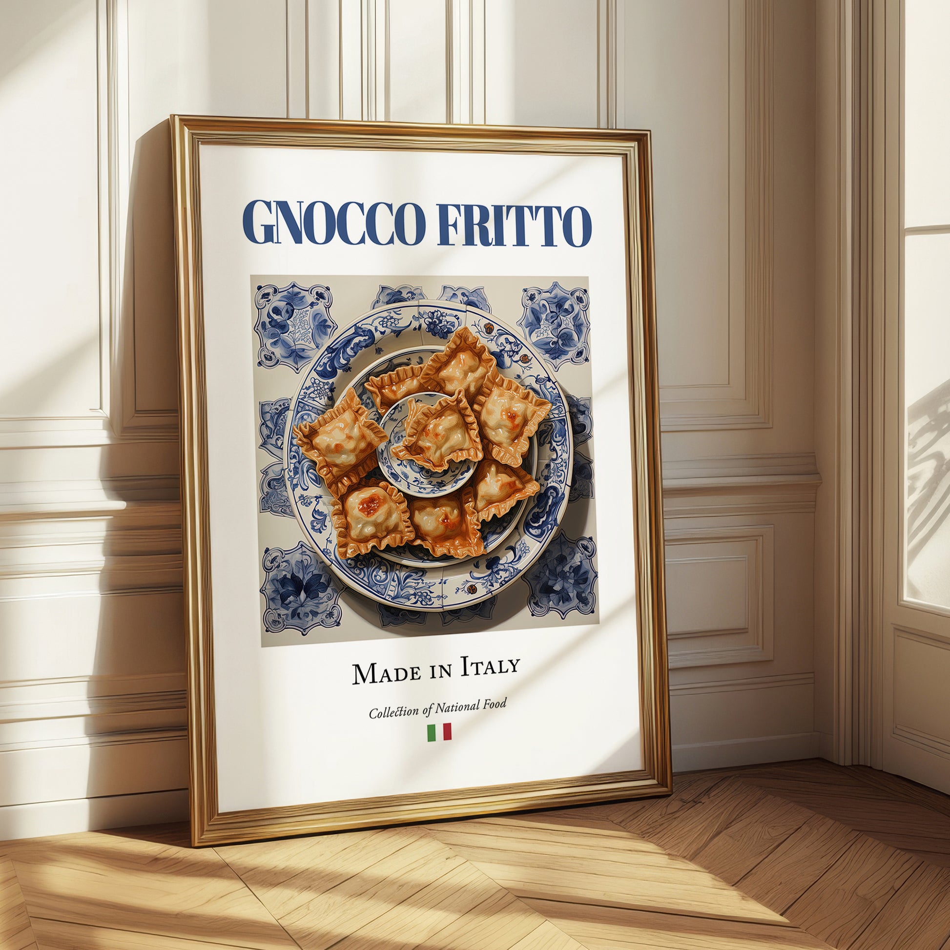 Gnocco fritto – Italian Dish, Restaurant Wall Art