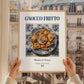 Gnocco fritto – Italian Dish, Restaurant Wall Art, styled in a charming Paris street view