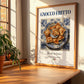 Gnocco fritto – Italian Dish, Restaurant Wall Art, no-text version framed in wood