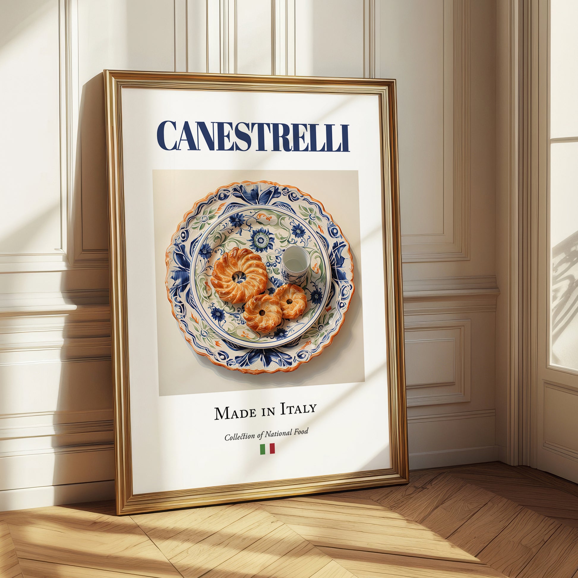 Canestrelli – Italian Dessert Dish, Tavern Painting