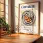 Canestrelli – Italian Dessert Dish, Tavern Painting, no-text version framed in wood