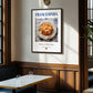 Francesinha – Portuguese Dish, Food Bar Print, clean layout with no caption