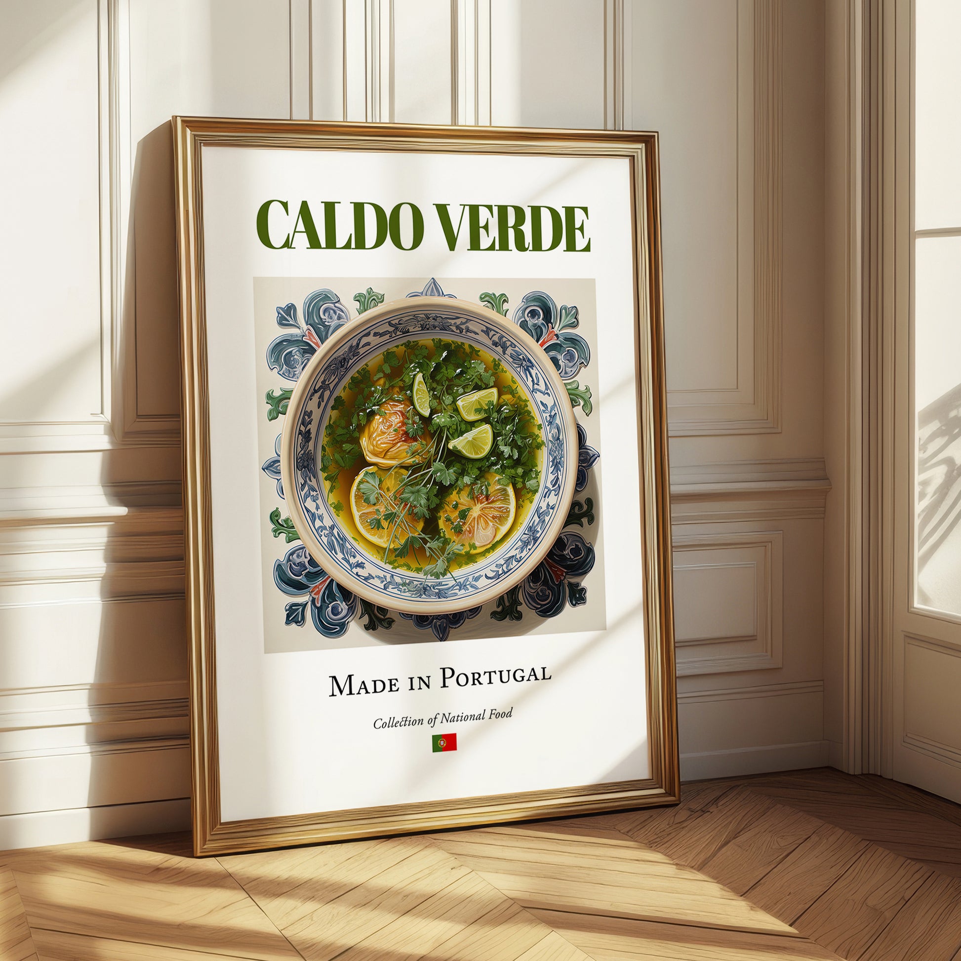 Caldo verde – Portuguese Soup Dish, Restaurant Wall Art