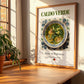 Caldo verde – Portuguese Soup Dish, Restaurant Wall Art, no-text version framed in wood