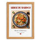 Arroz de marisco – Portuguese Rice Dish, Tavern Wall Art, set in oak frame