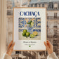 Cachaça – Brazilian Spirit Drink, Sky Bar Wall Art, styled in a charming Paris street view