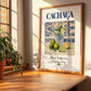 Cachaça – Brazilian Spirit Drink, Sky Bar Wall Art, no-text version framed in wood