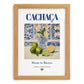 Cachaça – Brazilian Spirit Drink, Sky Bar Wall Art, set in oak frame