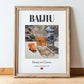 Baijiu – Chinese Spirit Drink, Cocktail Lounge Painting, in wooden frame leaning on the floor
