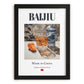 Baijiu – Chinese Spirit Drink, Cocktail Lounge Painting, in sleek black frame