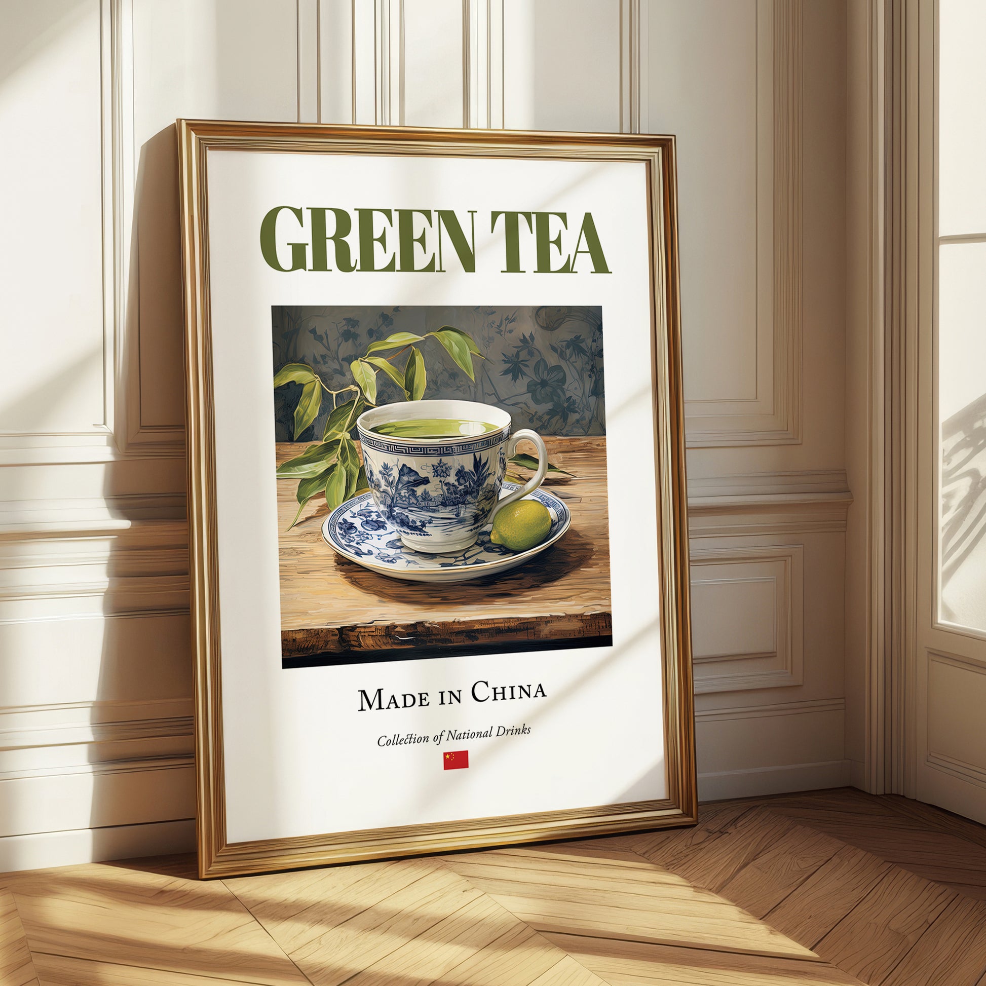 Green Tea – Chinese Tea, Tea Room Wall Art