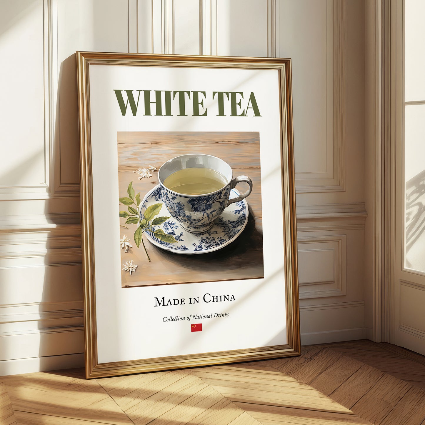 White Tea – Chinese Tea, Tea Room Wall Decor