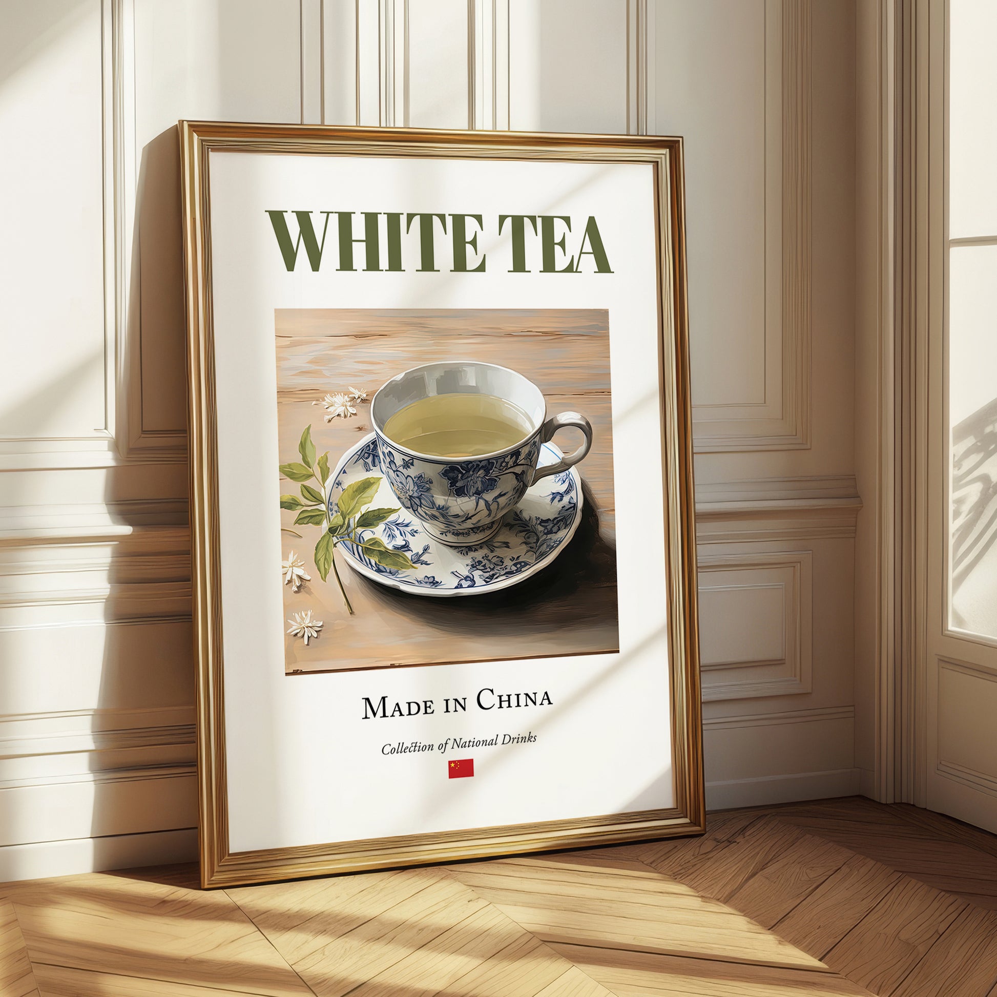 White Tea – Chinese Tea, Tea Room Wall Decor
