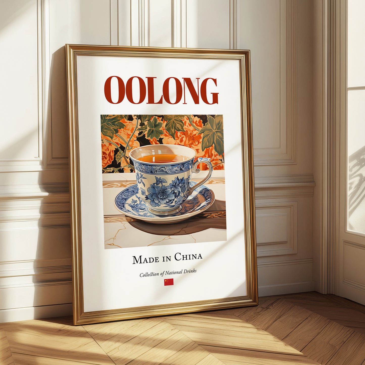 Oolong – Chinese Tea, Tea Lounge Print