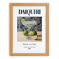 Daiquiri – Cuban Cocktail Drink, Rooftop Terrace Print, set in oak frame