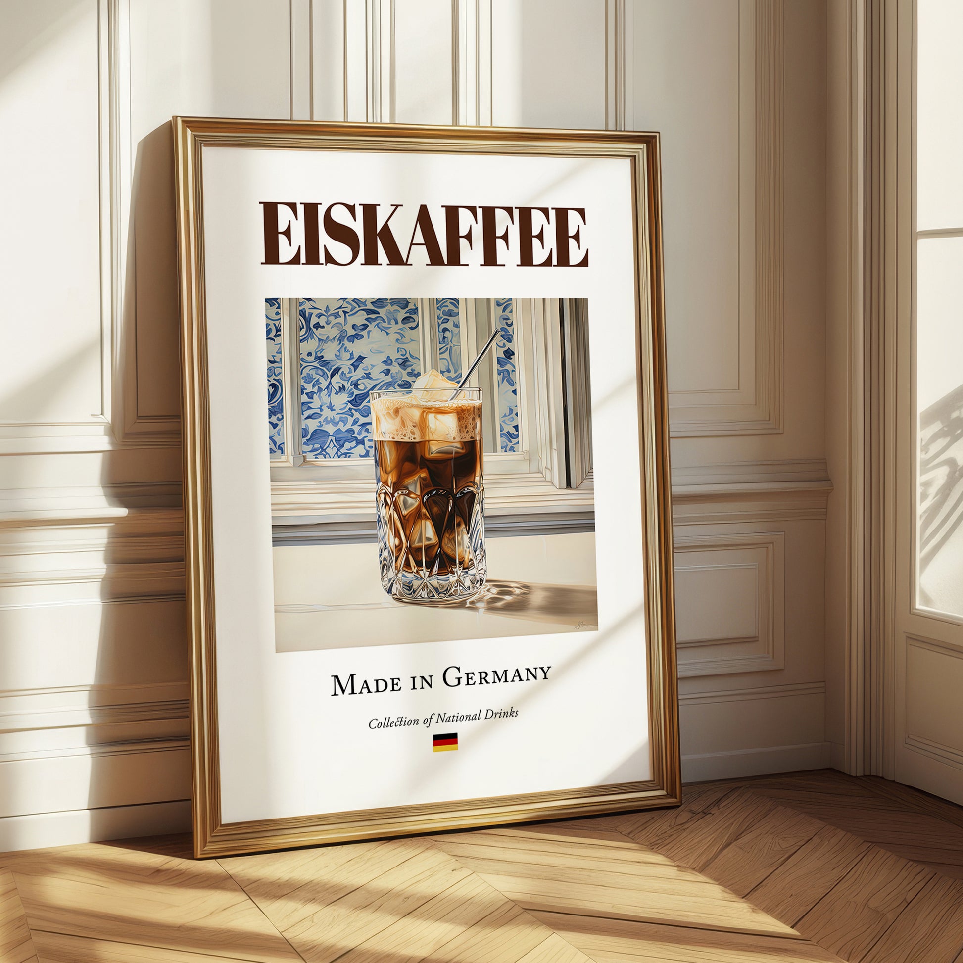 Eiskaffee – German Coffee, Espresso Bar Illustration