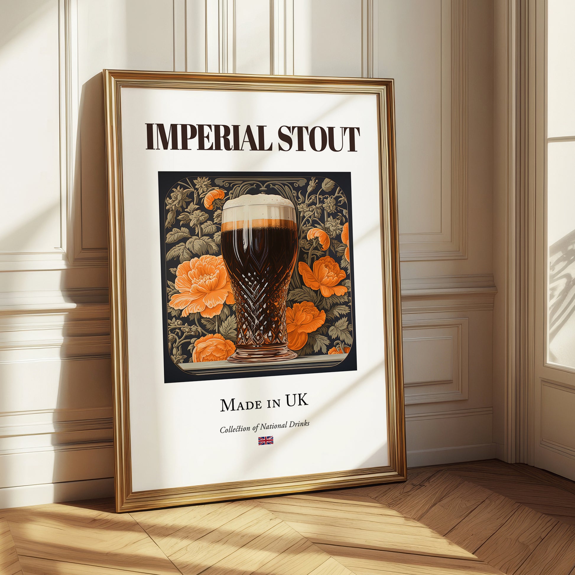 Imperial Stout – English Beer, Brauhaus Poster