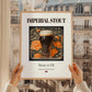 Imperial Stout – English Beer, Brauhaus Poster, styled in a charming Paris street view
